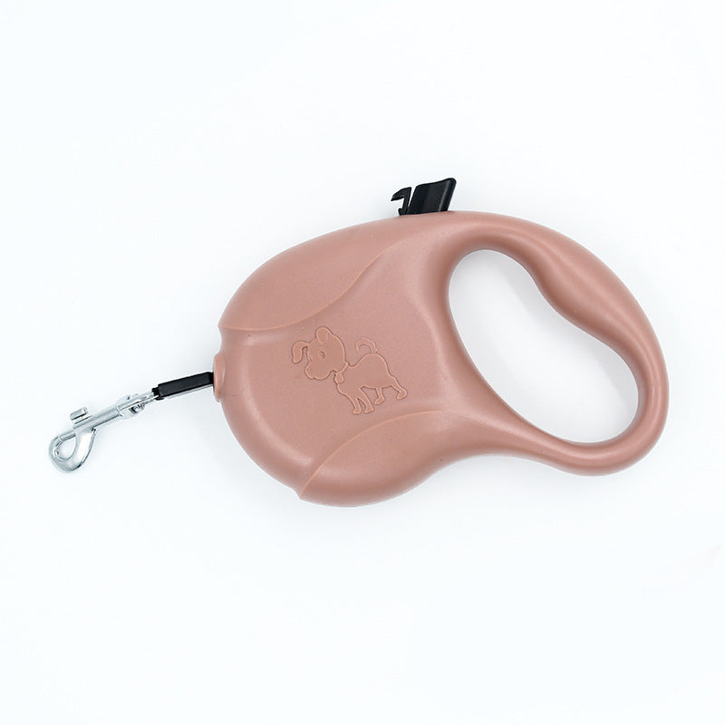 Dog Hand Holding Rope Leashe Automatic Retractable