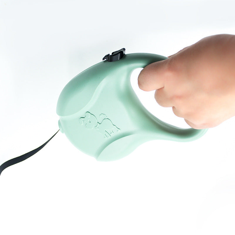Dog Hand Holding Rope Leashe Automatic Retractable