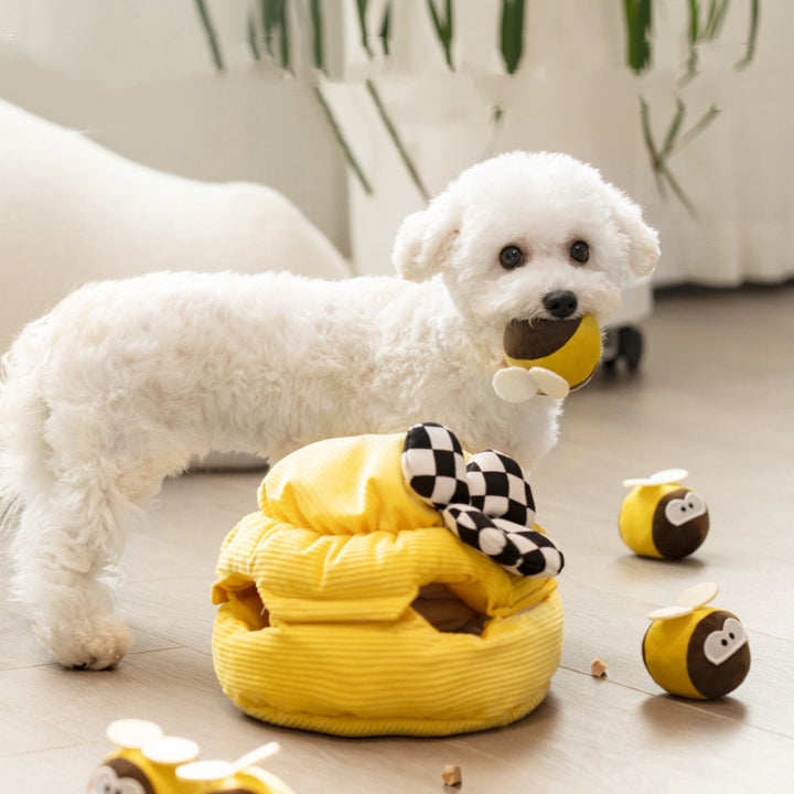 Pet Dog Food Leakage Food Hiding